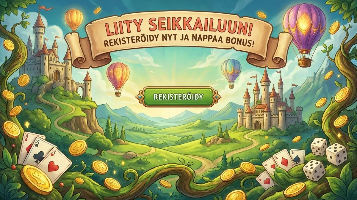 Rekisteröidy bonuksella